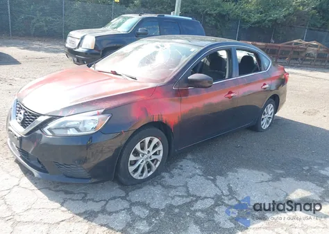 2018 Nissan Sentra Sv from USA, damaged, VIN 3N1AB7AP6JL641129